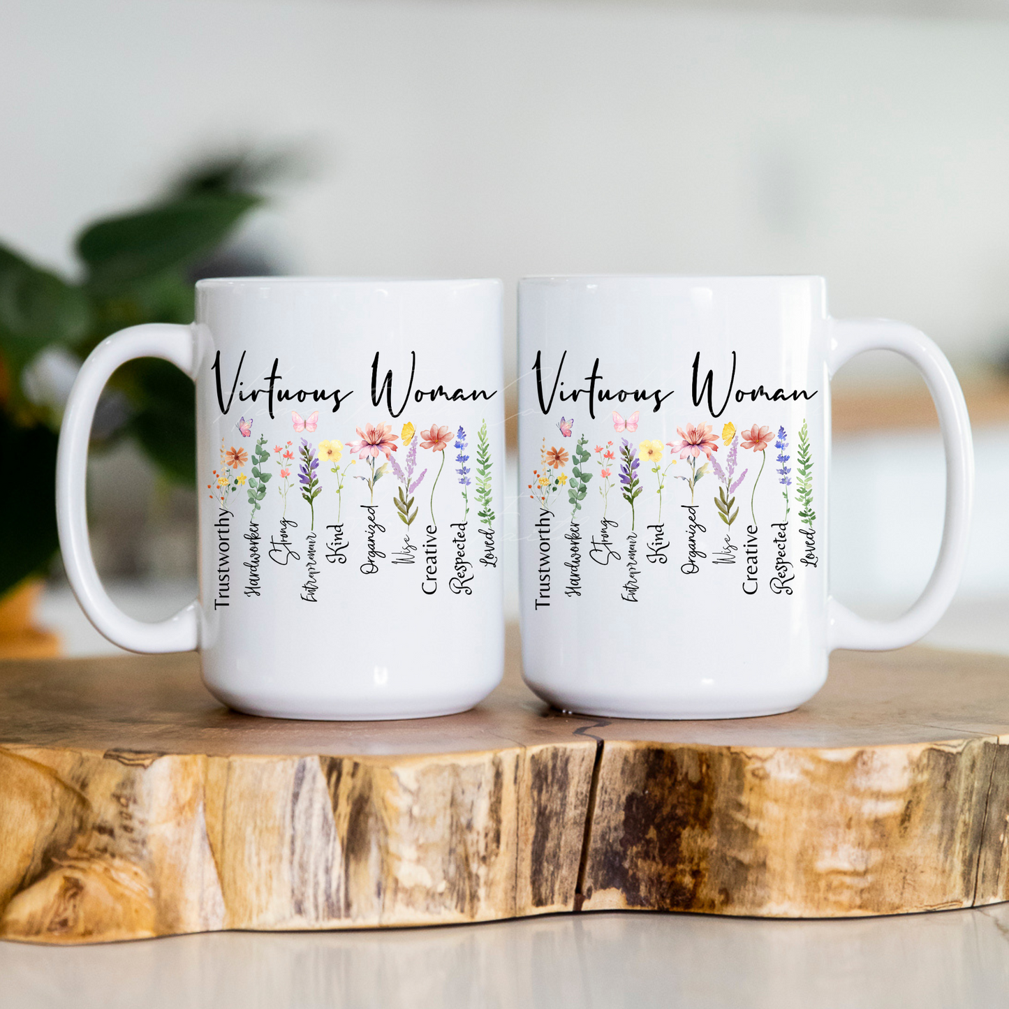 Proverbs 31 Mug - Christian Gift for Women - Pastor's Wife Appreciation - Mom and Grandma Birthday Present - Woman of God