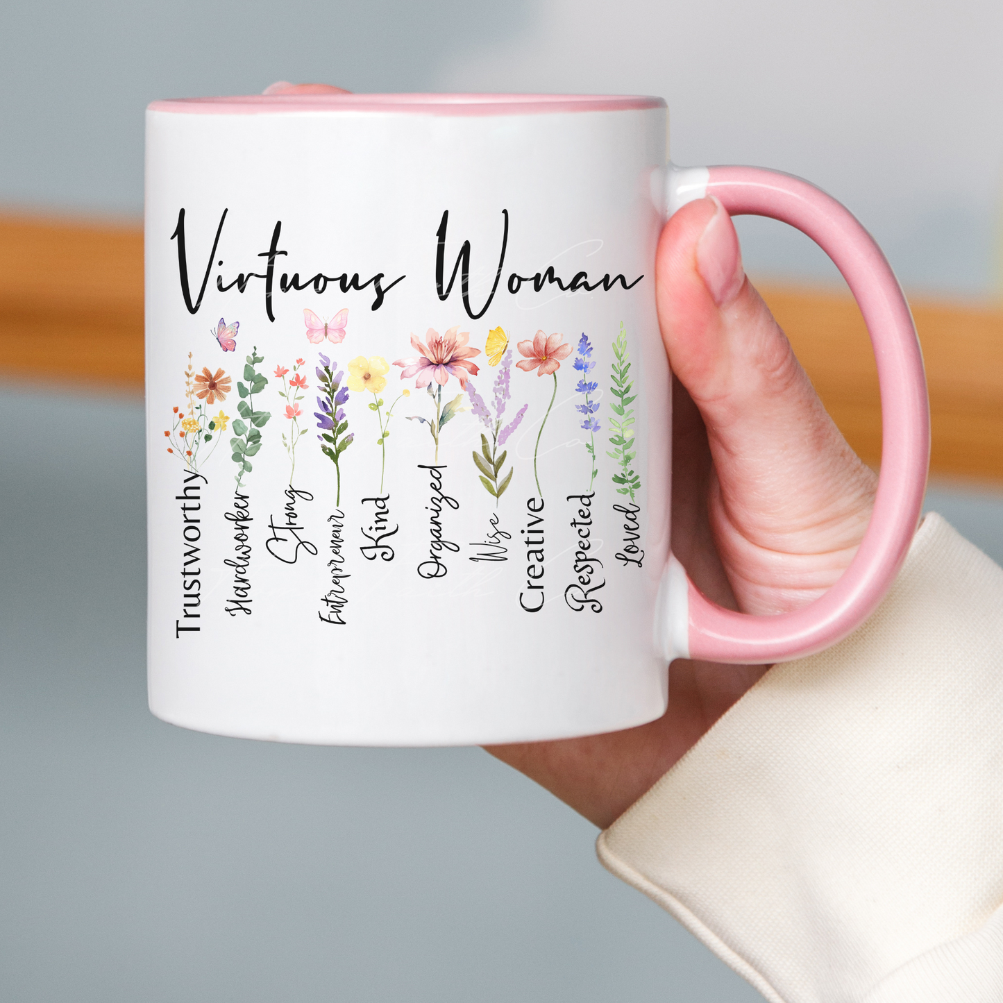 Proverbs 31 Mug - Christian Gift for Women - Pastor's Wife Appreciation - Mom and Grandma Birthday Present - Woman of God