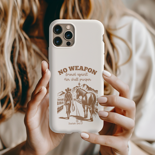 Christian Western Phone Case with Bible Verse Compatible with iPhone 16 15 14 13 Plus Pro Max Samsung Pixel Religious Christian Gift for Wife Sister Teenager