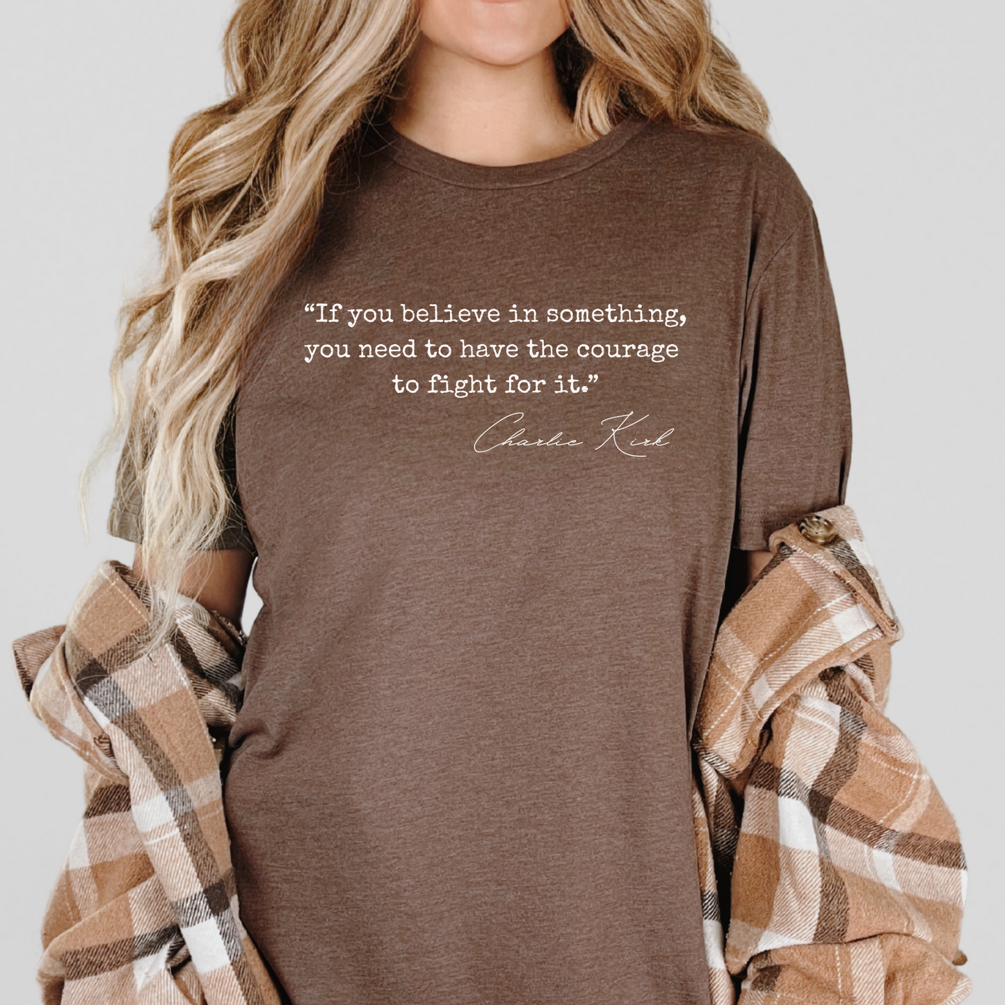 Charlie Kirk Shirt Human Rights Activist Comfort Colors Crewneck Charlie Kirk Quote Support Tee Christian T-shirt