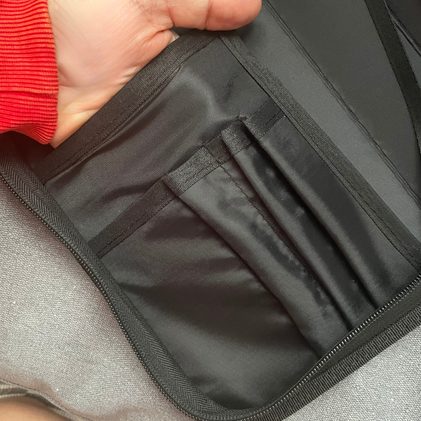 Custom Name Bible Cover for Men, Christian Gift Idea for Birthdays or Fathers Day, Leather Bible Case with Zipper, Traveling Bible Bag.