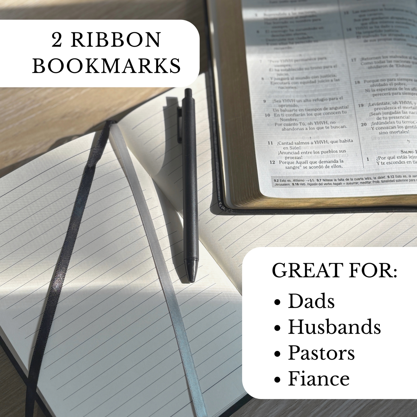 Custom Name Journal for Men - Engraved Nail Cross Bible Study Notebook - Christian Gift Ideas for Men